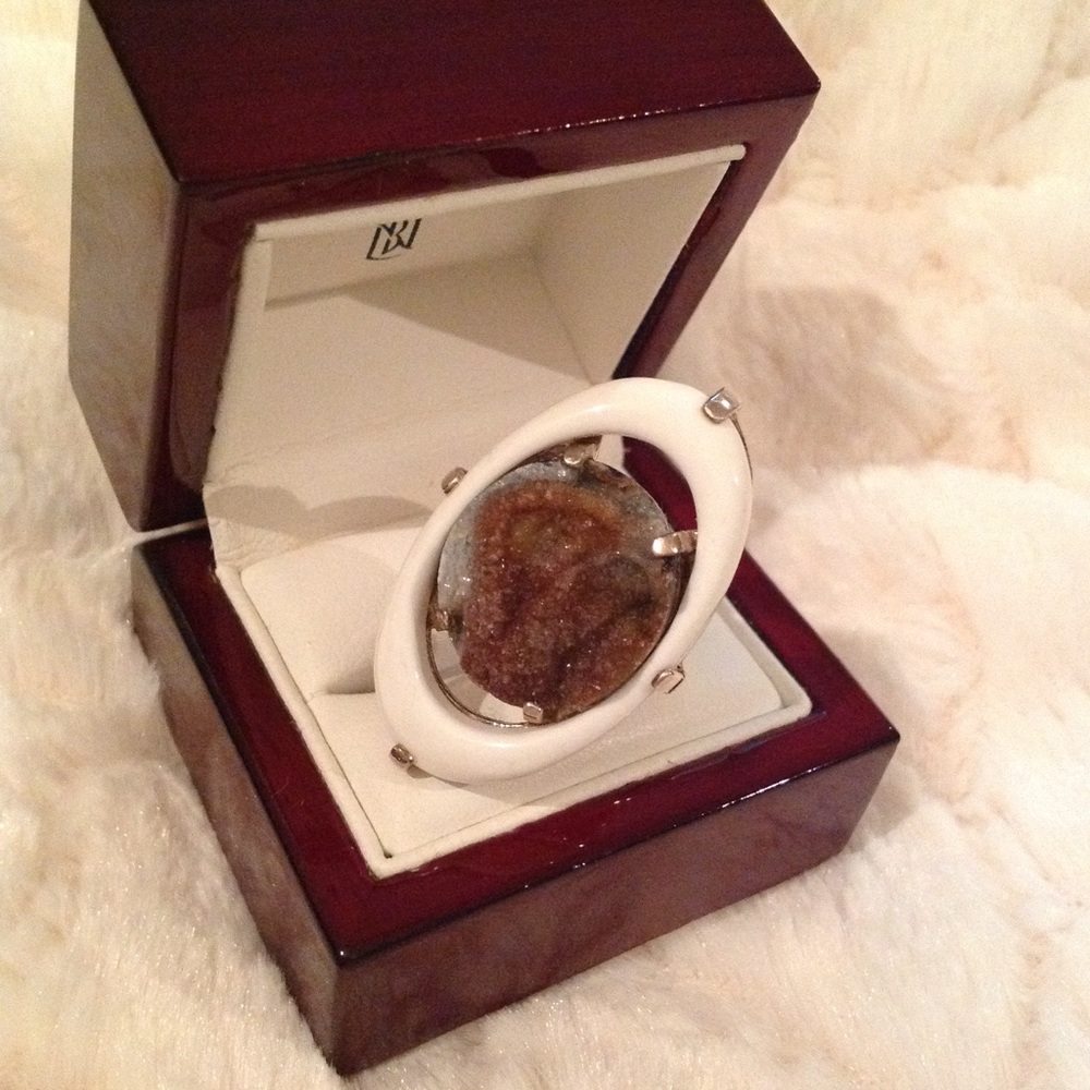 925 Druzy Ring - image 6